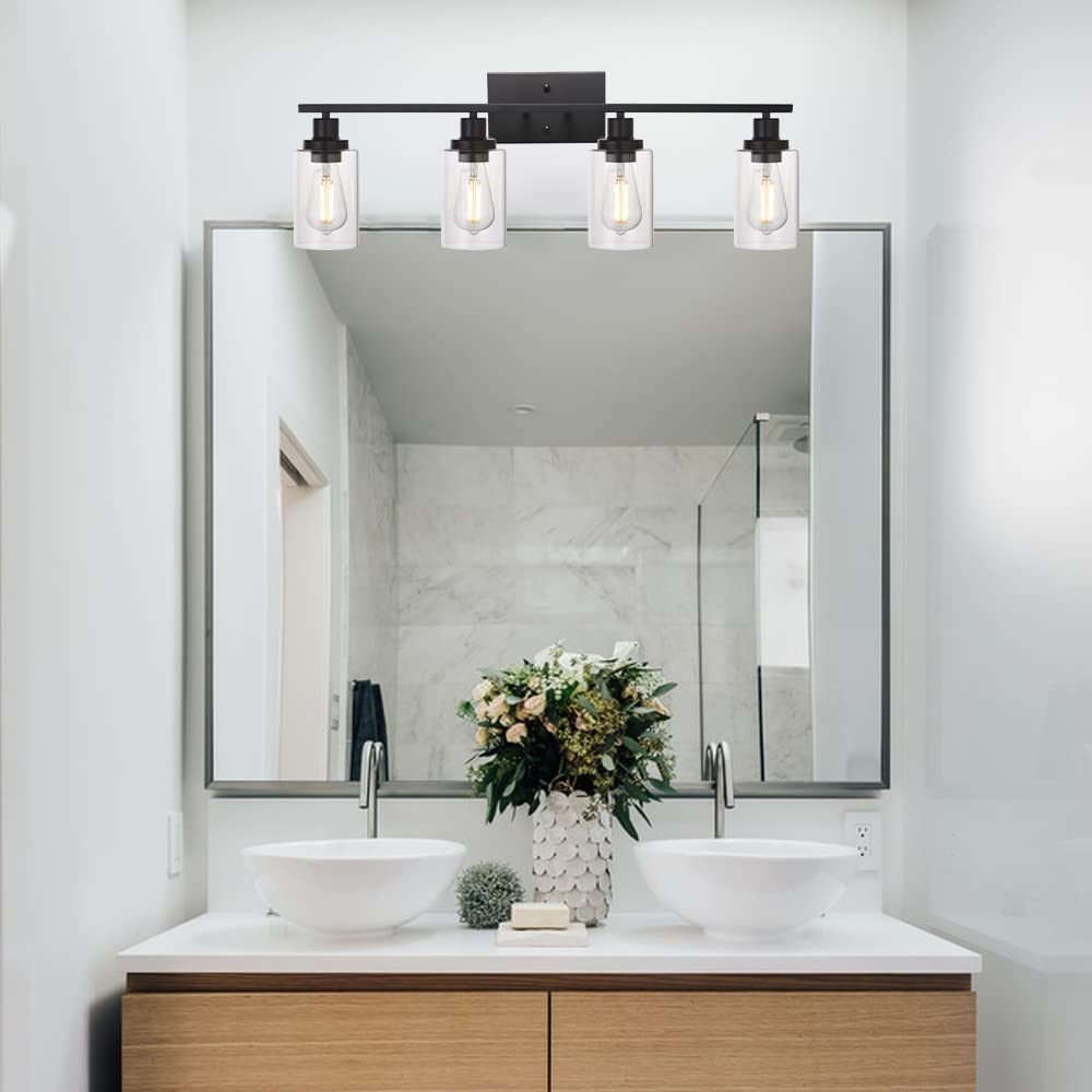 Clear Glass Wall Lighting, 6 Light: image 10