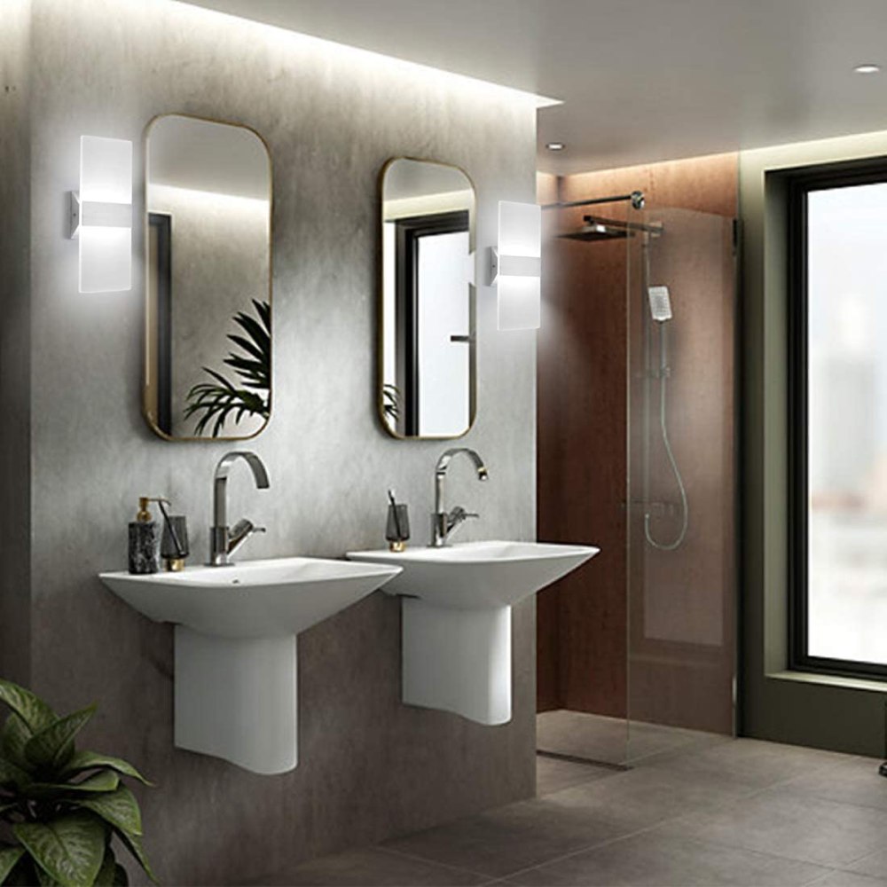 Modern Wall Sconce, Warm white